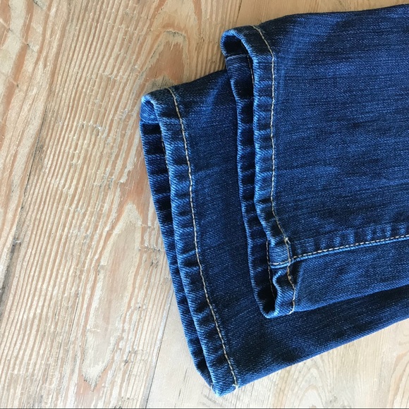 Abercrombie & Fitch Dark Distressed Skinny Jeans - Picture 4 of 8